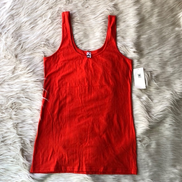 Nordstrom Brass Plum Tank Top - Orange Size XL NWT - Picture 5 of 7